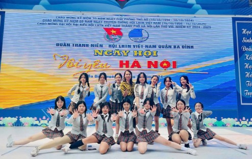 Ngày hội "Tôi yêu Hà Nội" - Niềm tự hào của học sinh Thực nghiệm KHGD